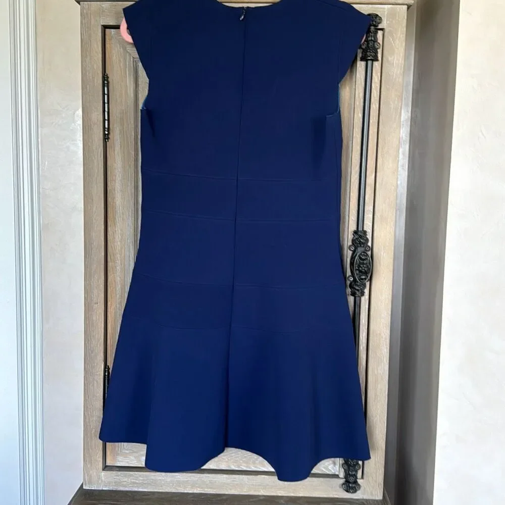Sandro Paris Remind Blue Dress size 3 - Picture 11 of 13